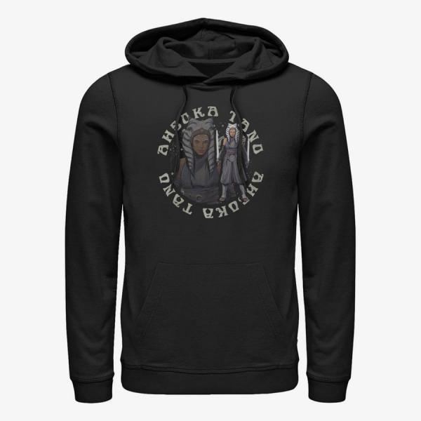 Mikina Merch Star Wars: The Mandalorian - Ahsoka Tano Unisex Hoodie Black L
