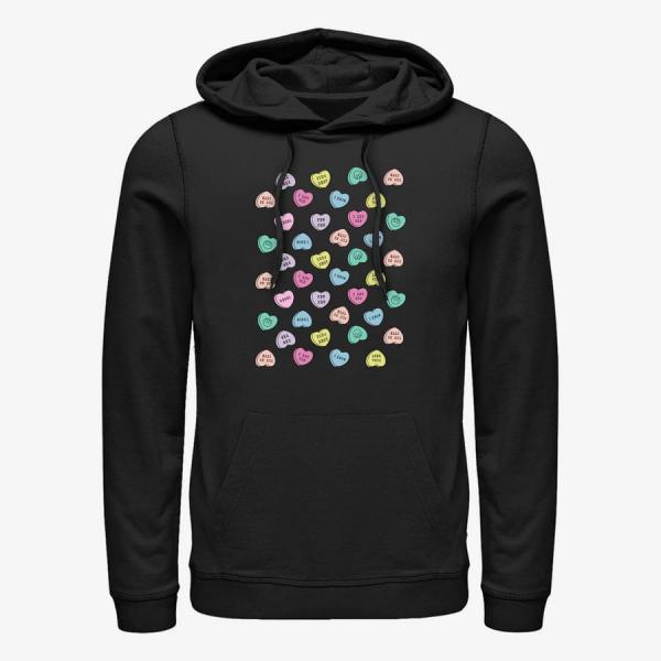 Queens Star Wars: Classic - Star Wars Candy Hearts Unisex Hoodie Black