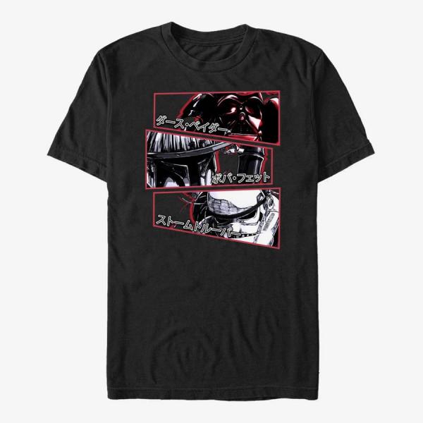 Tričko Merch Star Wars: Visions - STV StackedPanels Unisex T-Shirt Black S