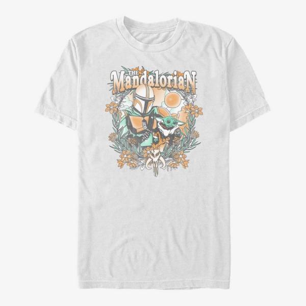 Queens Star Wars: The Mandalorian - Ball Chase Unisex T-Shirt White