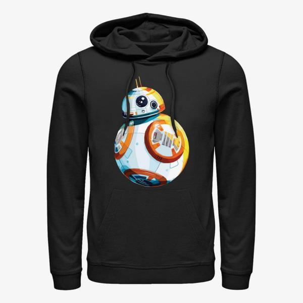 Queens Star Wars: Episode 7 - Multi BB8 Unisex Hoodie Black