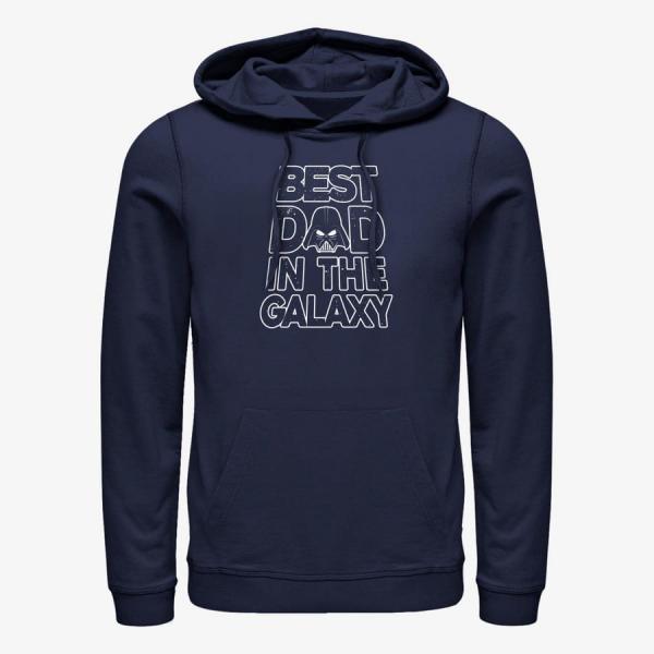 Mikina Merch Star Wars: Classic - Galaxy Dad Unisex Hoodie Navy Blue S