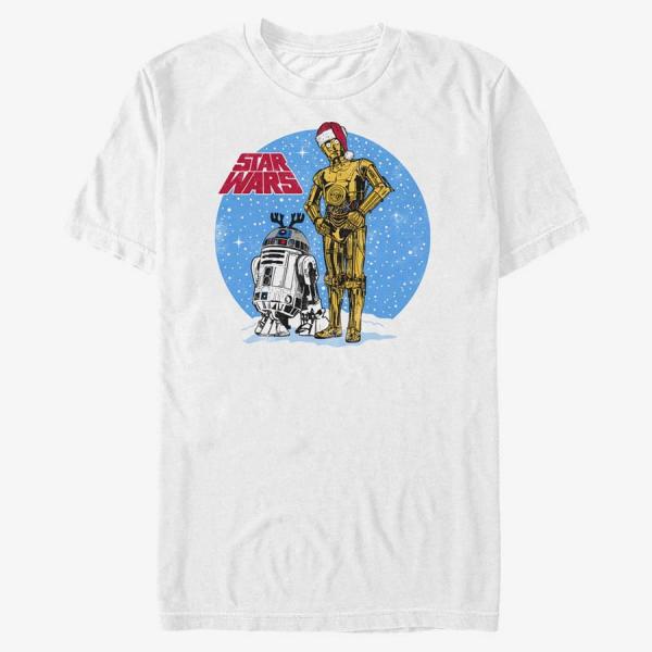 Tričko Merch Star Wars: Classic - Snow Bros Unisex T-Shirt White S