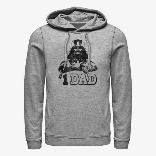 Queens Star Wars: Classic - Numero Uno Unisex Hoodie Heather Grey