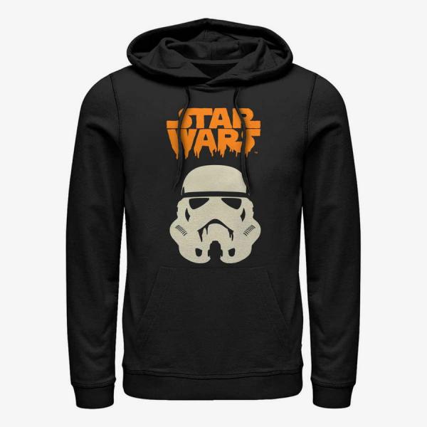 Mikina Merch Star Wars: Classic - Trooper Paint Unisex Hoodie Black L