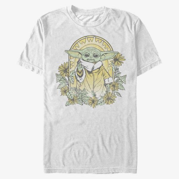 Queens Star Wars: Mandalorian - MAG HAND Unisex T-Shirt White