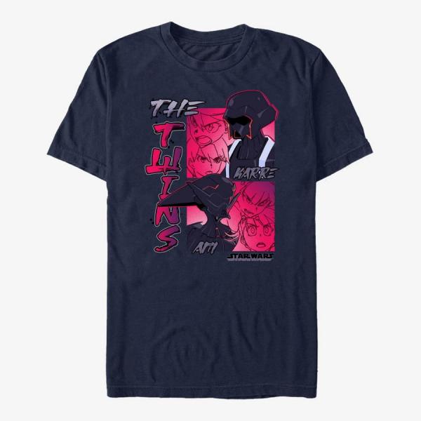 Queens Star Wars: Visions - THE TWINS Unisex T-Shirt Navy Blue