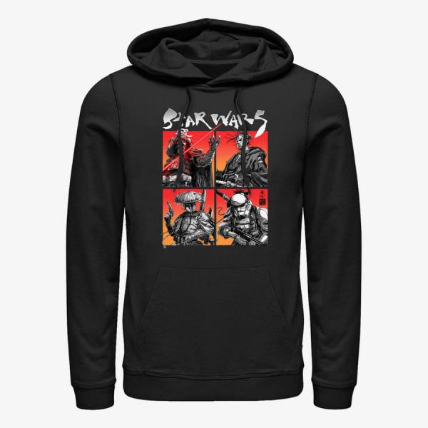 Mikina Merch Star Wars: Visions - Four on the Floor Unisex Hoodie Black S