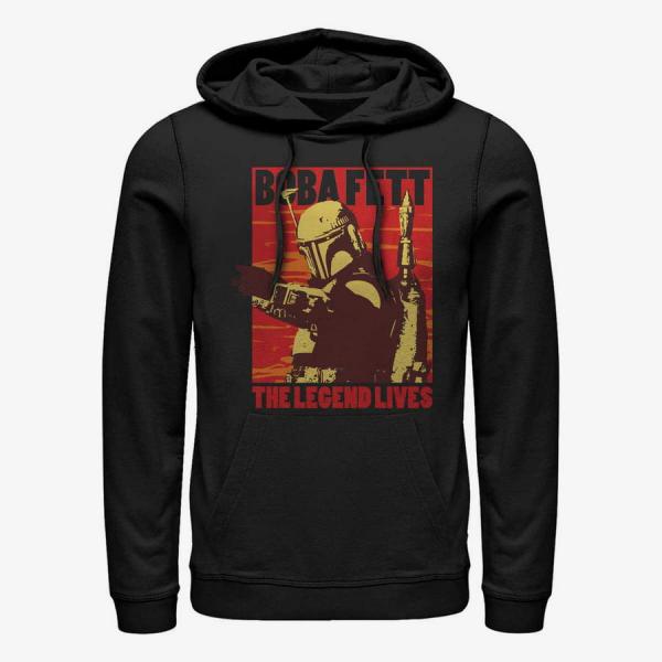 Queens Star Wars Book of Boba Fett - Good Bad Boba Unisex Hoodie Black