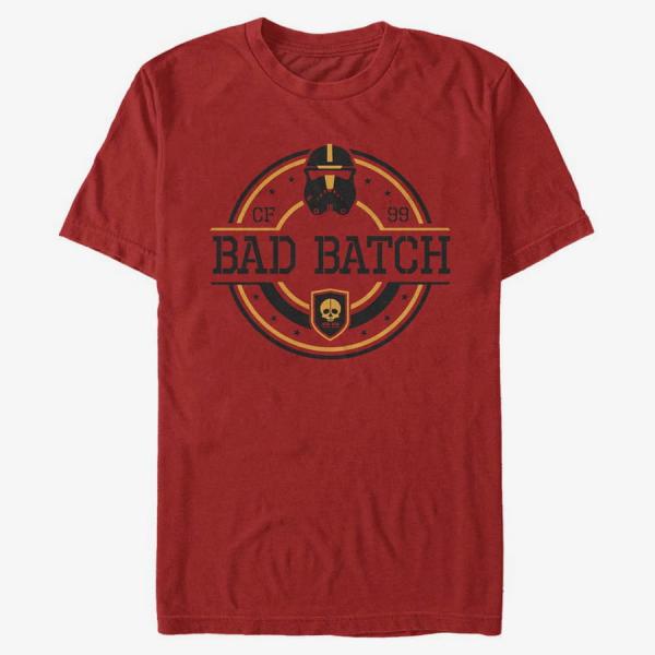 Queens Star Wars: The Bad Batch - The Ninety Nine Unisex T-Shirt Red