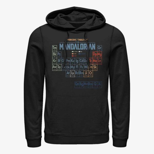 Queens Star Wars: The Mandalorian - Table Of Mando Unisex Hoodie Black
