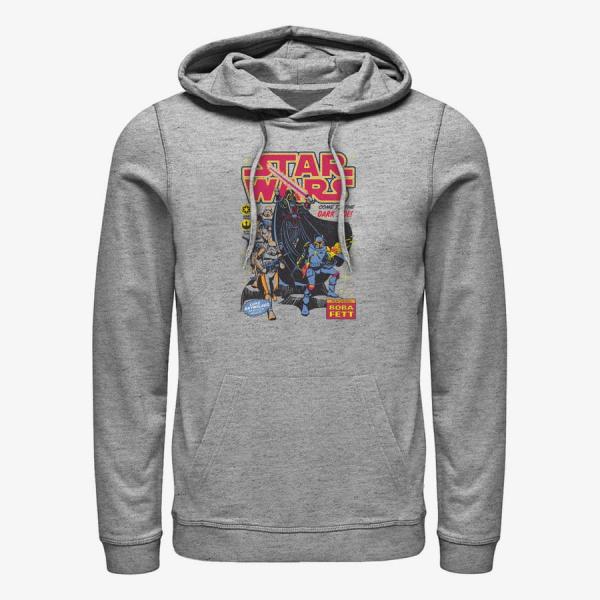 Queens Star Wars: Classic - Pop Comic Unisex Hoodie Heather Grey