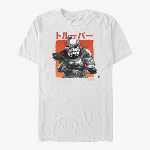 Queens Star Wars: Visions - Trooper Unisex T-Shirt White