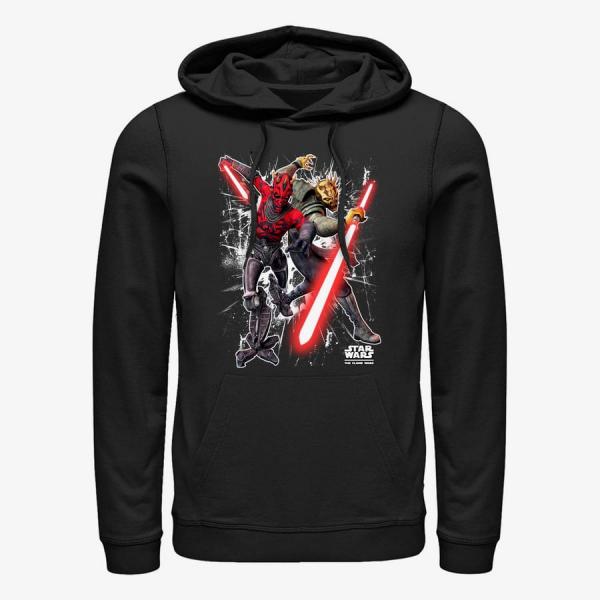 Queens Star Wars: Clone Wars - Sith Brothers Unisex Hoodie Black
