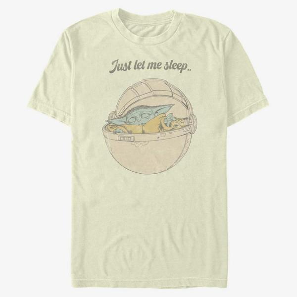 Queens Star Wars: The Mandalorian - Let me sleep Unisex T-Shirt Natural