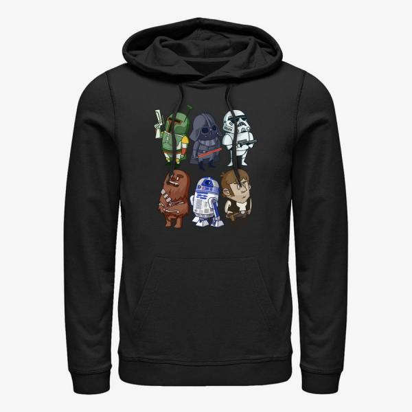 Queens Star Wars - DOODLES Unisex Hoodie Black