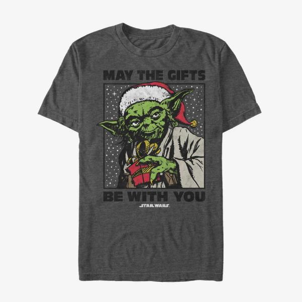 Queens Star Wars: Classic - Gift Wish Unisex T-Shirt Dark Heather Grey