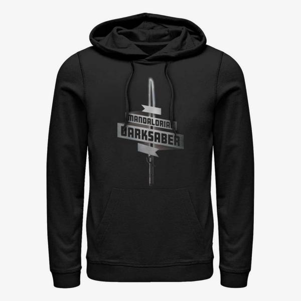 Queens Star Wars: The Mandalorian - Darksaber Unisex Hoodie Black