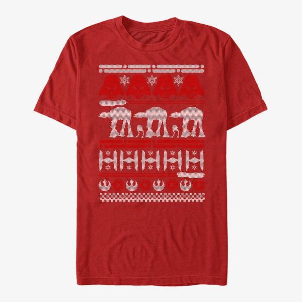 Tričko Merch Star Wars: Classic - Sweater Unisex T-Shirt Red XL