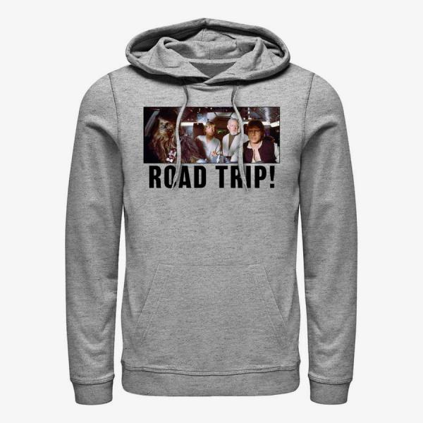 Mikina Merch Star Wars: Classic - Road Trip Unisex Hoodie Heather Grey XL