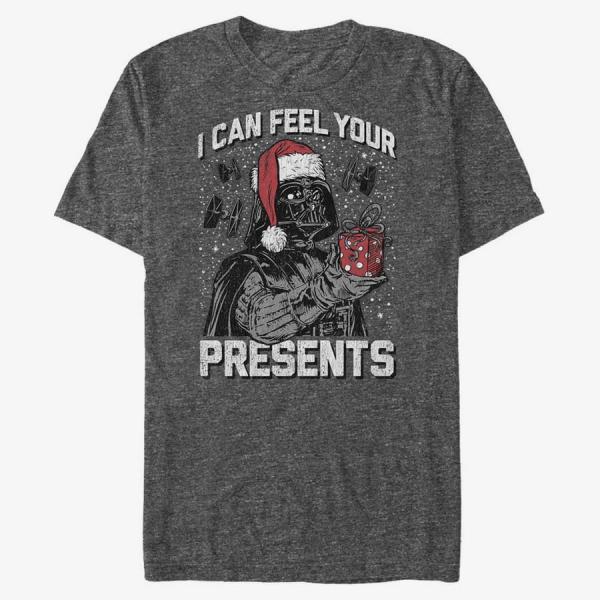 Queens Star Wars - Present Danger Unisex T-Shirt Dark Heather Grey