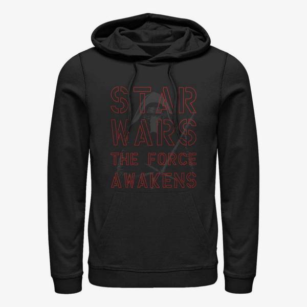 Mikina Merch Star Wars: Episode 7 - Darkened Unisex Hoodie Black S