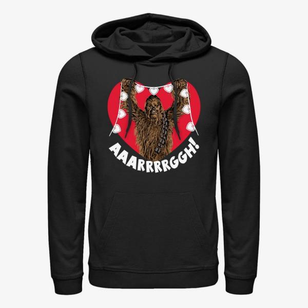 Queens Star Wars: Classic - Chewie Crafting Hearts Unisex Hoodie Black