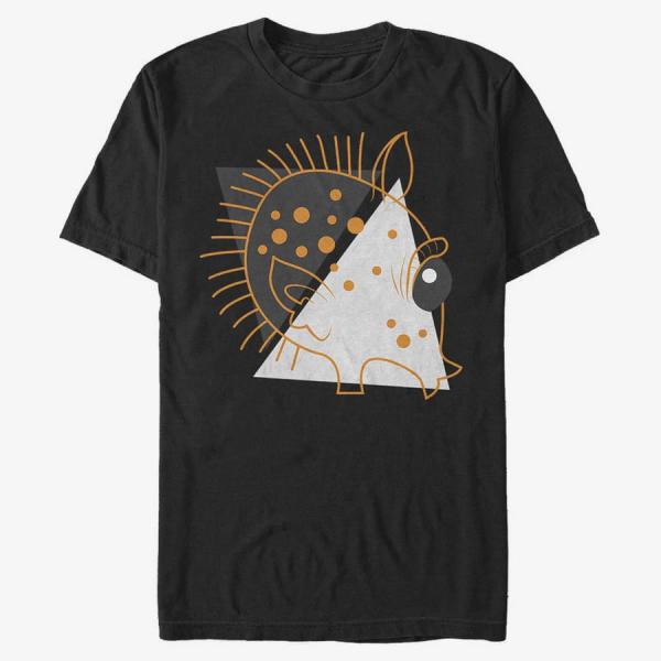 Tričko Merch Star Wars: Classic - Spooky Greedo Lines Unisex T-Shirt Black XXL