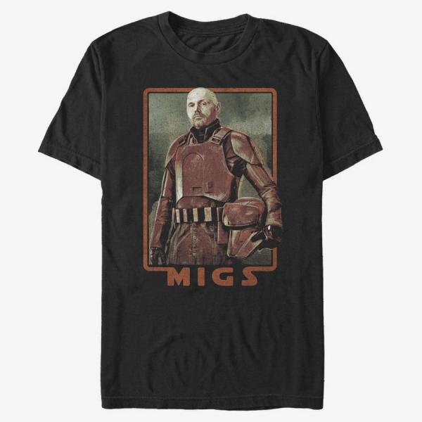 Tričko Merch Star Wars: The Mandalorian - MandoMon Epi6 The Enemy Unisex T-Shirt Black L