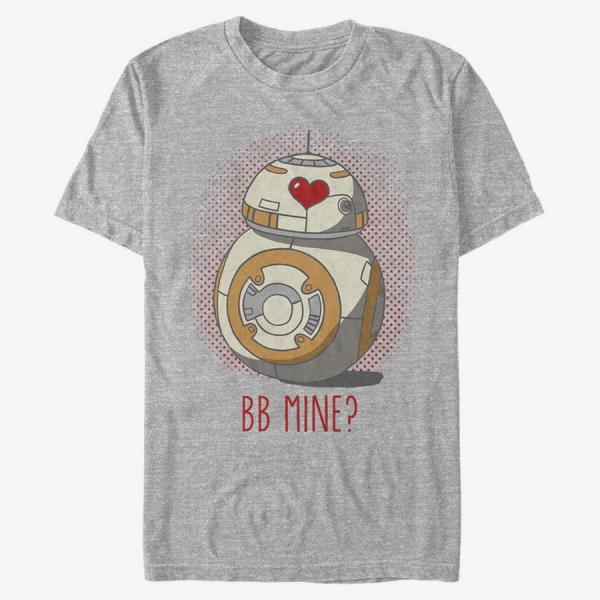 Tričko Merch Star Wars: The Force Awakens - BB Mine Unisex T-Shirt Heather Grey XL