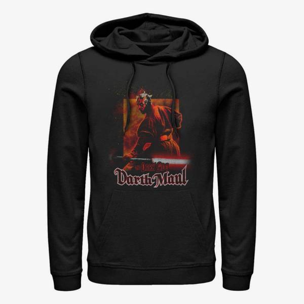 Mikina Merch Star Wars: Classic - DARTH MAUL Unisex Hoodie Black S