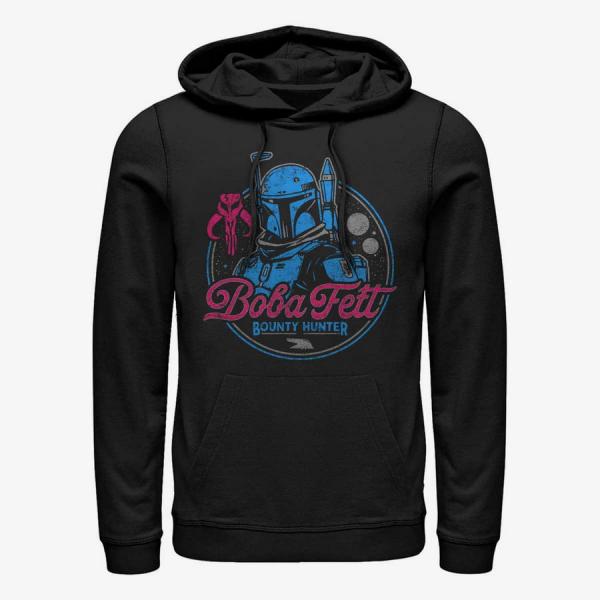 Mikina Merch Star Wars Book of Boba Fett - Galactic Hunter Unisex Hoodie Black L