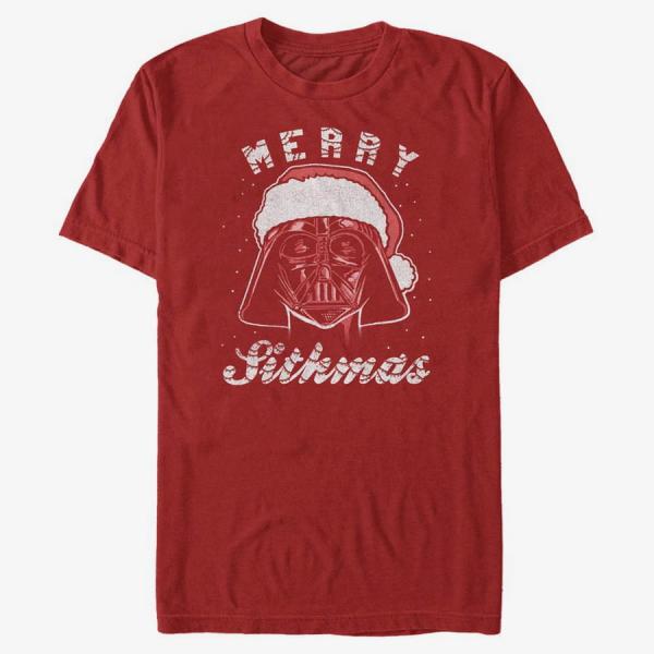 Tričko Merch Star Wars: Classic - Sithmas Unisex T-Shirt Red L