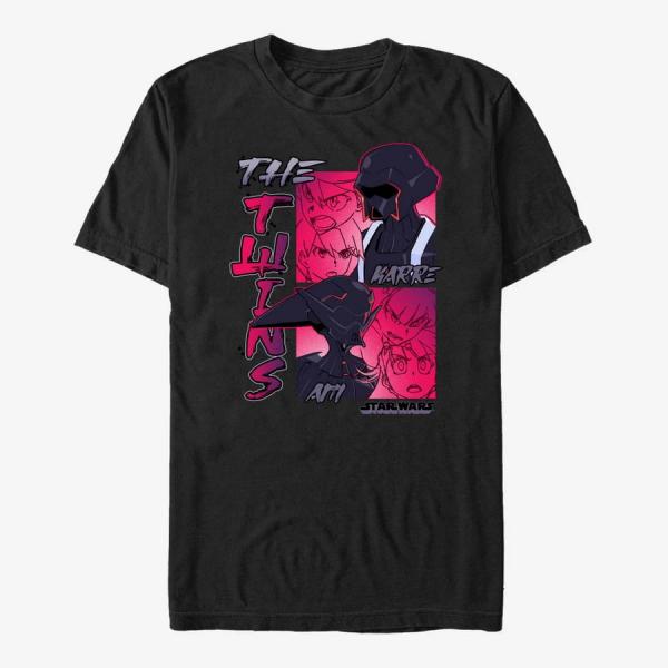 Queens Star Wars: Visions - THE TWINS Unisex T-Shirt Black