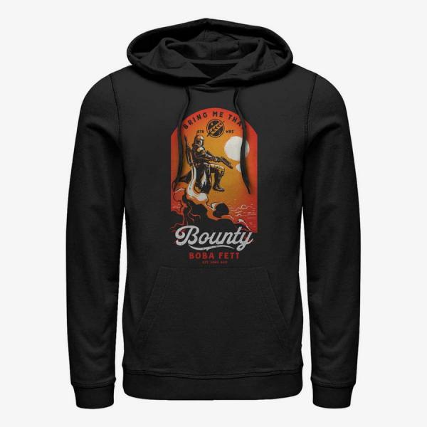 Queens Star Wars Book of Boba Fett - BOUNTY BLAST Unisex Hoodie Black