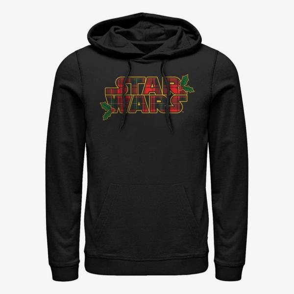 Queens Star Wars: Classic - Tartan Logo Unisex Hoodie Black
