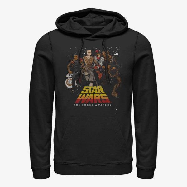 Queens Star Wars: Episode 7 - Good Guys Unisex Hoodie Black