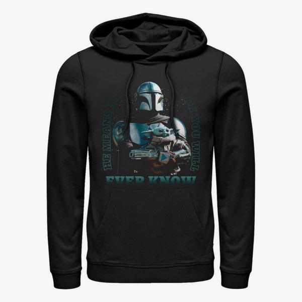 Queens Star Wars: The Mandalorian - Meaningful Unisex Hoodie Black