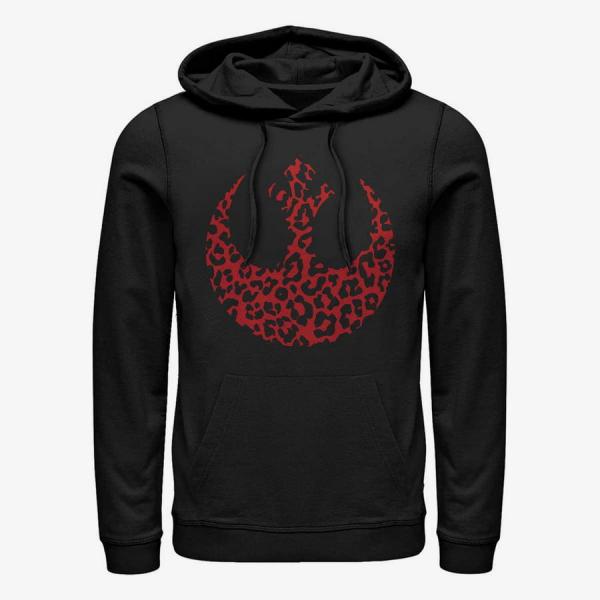 Mikina Merch Star Wars: Classic - Rebel Cheetah Unisex Hoodie Black M