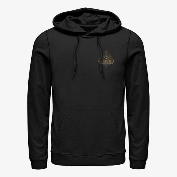 Mikina Merch Star Wars: High Republic - High Republic Badge Unisex Hoodie Black S