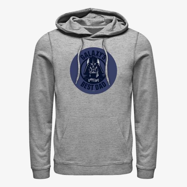 Queens Star Wars: Classic - Galaxy Dad Unisex Hoodie Heather Grey