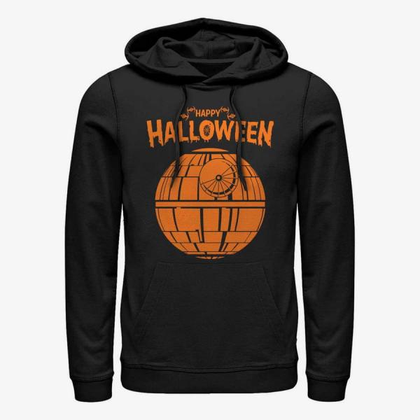 Mikina Merch Star Wars: Classic - Happy Death Star Unisex Hoodie Black S