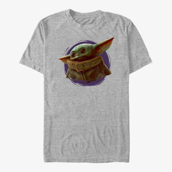 Tričko Merch Star Wars: Classic - Orange Ball Unisex T-Shirt Heather Grey XXL
