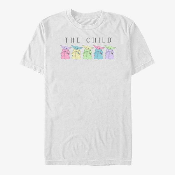Tričko Merch Star Wars: The Mandalorian - Trip Child Unisex T-Shirt White L