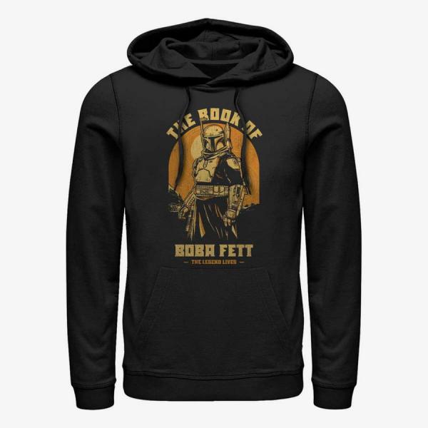 Queens Star Wars Book of Boba Fett - Living Legend Unisex Hoodie Black