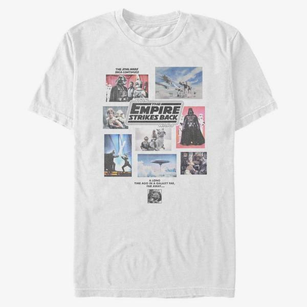 Queens Star Wars: Classic - Empire Scrapbook Unisex T-Shirt White