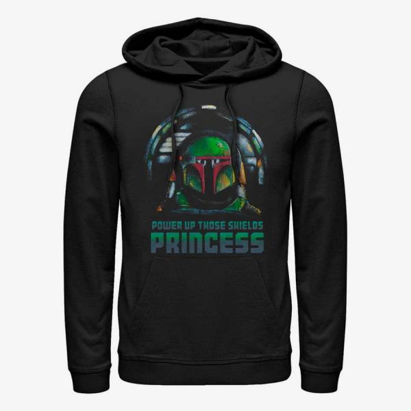 Mikina Merch Star Wars: The Mandalorian - Notta Legitimate Leader Unisex Hoodie Black M