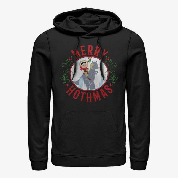 Mikina Merch Star Wars: Classic - Hothmas Unisex Hoodie Black XXL