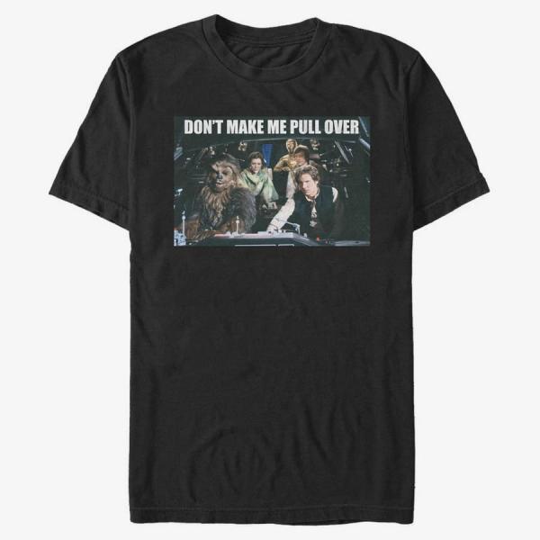 Tričko Merch Star Wars: Classic - Pull Over Unisex T-Shirt Black XXL