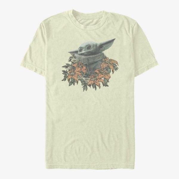 Queens Star Wars: The Mandalorian - FLOWER CHILD Unisex T-Shirt Natural